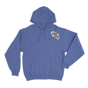 GR63 Graffiti Hoodie Blue