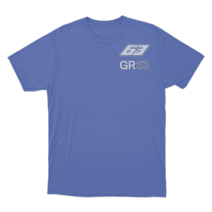 GR63 Minimal T Shirt Blue