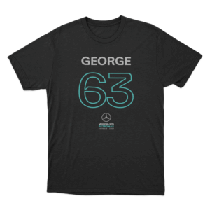 George 63 Mercedes T Shirt Black