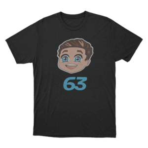 Russell 63 Chibi T Shirt Black