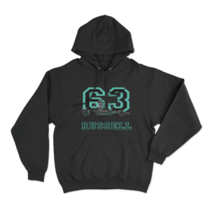 Russell 63 F1 Car Hoodie Black