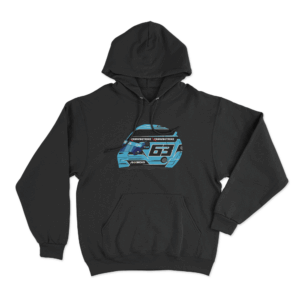 Russell 63 Helmet Hoodie Black