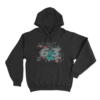 Russell 63 Splatter Hoodie Black